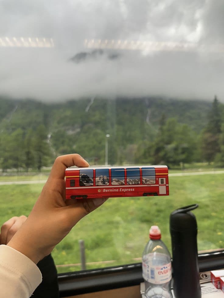 Bernina express train ride one day trip