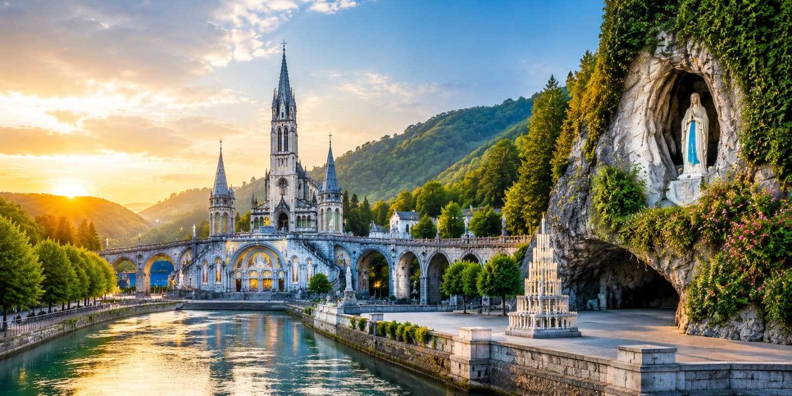 Lourdes 3-Day Pilgrimage Tour from Milan