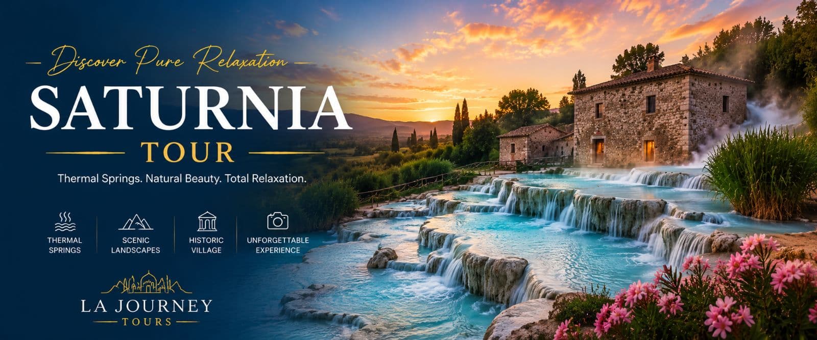 Saturnia italy One Day Trip